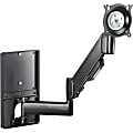 Chief KWGSK110B - Mounting kit (wall mount) - for flat panel - black - wall-mountable 1 thumbnail image