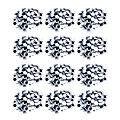 Charles Leonard Wiggle Eyes, Assorted Sizes, Black, 100 Eyes Per Pack, Set Of 12 Packs 1 thumbnail image