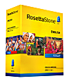 Rosetta Stone® V4 English American Level 1 - 3 Set, For PC/Apple® Mac®, Traditional Disc