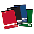 TOPS® Writing Tablet, 6" x 9", Gregg Ruled, Assorted Colors, 200 Pages (100 Sheets), Pack Of 4