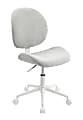 Realspace® Brigsley Fabric Low-Back Task Chair, Gray/White 1 thumbnail image