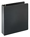 Just Basics® Economy Nonview 3-Ring Binder, 2" Round Rings, Black 1 thumbnail image