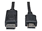 Tripp Lite DisplayPort To HDMI Adapter Converter Cable, 20'