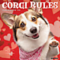 2026 Willow Creek Press Animals Monthly Wall Calendar, 12" x 12", Corgi Rules, January To December, 50828 1 thumbnail image