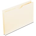 Oxford® Reinforced-Top File Jackets, Legal Size, 2" Expansion, Manila, Box Of 50
