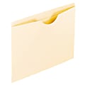 Oxford® Reinforced Legal File Jackets, Manila, Box Of 100