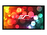 Elite SableFrame ER85WH1-WIDE - Projection screen - wall mountable - 85" (85 in) - 2.35:1 - CineWhite - black 1 thumbnail image