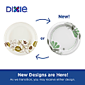 Dixie Paper Plates 8 12 Pathways Design Pack Of 125 Plates - Office Depot