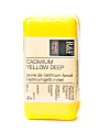 R & F Handmade Paints Encaustic Paint Cake, 40 mL, Cadmium Yellow Deep