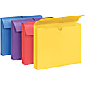 Smead® Color Expanding Wallets With Antimicrobial Protection, Letter Size, Assorted Colors, Pack Of 4 1 thumbnail image