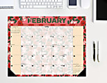 2025 Willow Creek Press Monthly Desk Pad Calendar, 22” x 17”, Spring Floral, January 2025 To December 2025, 47934 1 thumbnail image
