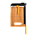 Fiskars® Bypass Bamboo Trimmers, 15", Gray/Orange