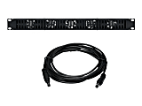 Sanus Component Series CAFC01 - Rack fan panel - black - 1U - 19" 1 thumbnail image