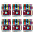 Sargent Art Glitter Gel Pens, Assorted Colors, 10 Pens Per Pack, Set Of 6 Packs 1 thumbnail image