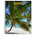 2025 BrownTrout Tropical Islands Weekly Spiral-Bound Wire-O Engagement Planner Calendar, 6" x 7 3/4" 1 thumbnail image