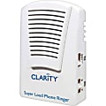 Clarity SR100 Super Loud Phone Ringer - Phone Line (RJ-11) - White 1 thumbnail image