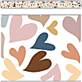 Teacher Created Resources Straight Border Trim, 3" x 35", Everyone is Welcome Hearts, Pack Of 12 1 thumbnail image
