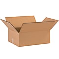 Partners Brand Corrugated Boxes, 7"H x 13"W x 17"D, 15% Recycled, Kraft, Bundle Of 25