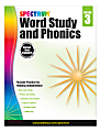 Carson-Dellosa Spectrum Word Study And Phonics Workbook, Grade 3