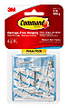 Command Medium Wire Hooks, 6 Hooks, 8 Clear Adhesive Strips, Damage Free Hanging Picture Hangers, No Tools Wall Hanging Strips For Living Spaces 1 thumbnail image