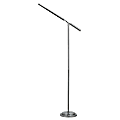 OttLite® Vero Floor Lamp, Brushed Nickel