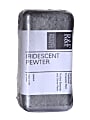 R & F Handmade Paints Encaustic Paint Cake, 40 mL, Iridescent Pewter 1 thumbnail image