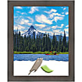 Amanti Art Hardwood Chocolate Picture Frame, 19" x 23", Matted For 16" x 20"
