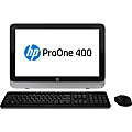 HP Business Desktop ProOne 400 G1 All-in-One Computer - Intel Core i3 i3-4360T 3.20 GHz - 4 GB DDR3 SDRAM - 500 GB HDD - 19.5" 1600 x 900 - Windows 7 Professional 64-bit upgradable to Windows 8.1 Pro - Desktop 1 thumbnail image