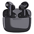 JVC® Ultra-Compact IE True Wireless Bluetooth® Earbuds With Charging Case, Olive Black, HAD5TB 1 thumbnail image