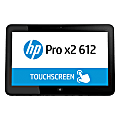 HP Pro x2 612 G1 Tablet - 12.5" - 4 GB DDR3L SDRAM - Intel Core i3 (4th Gen) i3-4012Y Dual-core (2 Core) 1.50 GHz - 64 GB SSD - Windows 8.1 64-bit - 1920 x 1080 - In-plane Switching (IPS) Technology