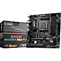 MSI B450M BAZOOKA MAX WIFI Desktop Motherboard - AMD B450 Chipset - Socket AM4 - Micro ATX - Ryzen 3 Processor Supported - 64 GB DDR4 SDRAM Maximum RAM - UDIMM, DIMM - 4 x Memory Slots