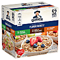 Quaker Oatmeal Flavor Variety Pack, Box of 52