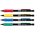 Integra Grip Mechanical Pencils - 0.7 mm Lead Diameter - Refillable - Black Lead - Assorted Barrel - 1 Dozen