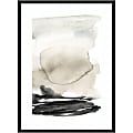 Amanti Art Ebony Horizon Triptych II by Jennifer Goldberger Wood Framed Wall Art Print, 34”H x 25”W, Black 1 thumbnail image
