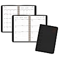 AT-A-GLANCE® Contemporary Weekly/Monthly Academic Planner, 4 7/8" x 8", 30% Recycled, Black, July 2018 to June 2019 1 thumbnail image