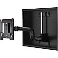 Chief Medium 22" Display Wall Mount - Display Arm Mount - For Flat Panel Displays - Black - Mounting component (swing arm) - for flat panel - screen size: up to 65" - in-wall mounted