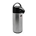 Winco Glass-Lined Push-Button Airpot, 2.2 L 1 thumbnail image