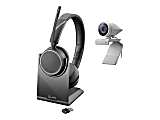 Poly Studio P5 - Web camera - color - 720p, 1080p - audio - USB 2.0 - with Poly Voyager 4220 UC Headset 1 thumbnail image