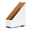 Bankers Box® 60% Recycled Low-Cost Fiberboard Magazine File, 11 3/4"H x 4"W x 9 1/4"D