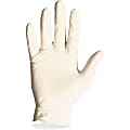 Protected Chef Latex General-Purpose Gloves - Small Size - Latex - Natural - Ambidextrous, Disposable, Powder-free, Comfortable, Snug Fit - For Cleaning, Food Handling - 1000 / Carton