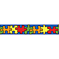 Creative Teaching Press® Bulletin Board Border, Puzzle Pieces, 2 3/4" x 35' 1 thumbnail image