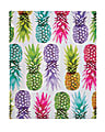 Divoga® 2-Pocket Paper Folder, Tropical Punch Collection, Letter Size, Colorful Pineapple