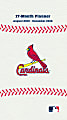 Turner Licensing™ 17-Month Sports Pocket Planner, 3 1/2" x 6", St. Louis Cardinals, August 2015 to December 2016 1 thumbnail image