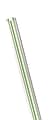 Eco-Products Compostable Straws, Unwrapped, 7-3/4", 100% Recycled, Clear/Green, Case Of 9,600 Straws