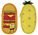 Inkology Nickelodeon's SpongeBob SquarePants Pencil Pouches, 8-1/2" x 4", Assorted Designs, Pack Of 6 Pencil Pouches 1 thumbnail image
