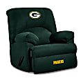 Imperial NFL GM Microfiber Recliner Accent Chair, Green Bay Packers, Green