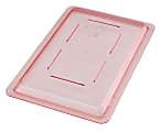 Cambro Camwear Food Box Flat Covers, 12" x 18", Safety Red, Set Of 6 Covers 1 thumbnail image