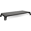 Allsop Dual-Height Lo Riser Monitor Stand For 32” Screen Support, 3”H x 24”W x 11-5/16”D, Black 1 thumbnail image
