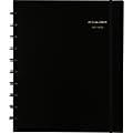 AT-A-GLANCE® Move-A-Page Academic Weekly/Monthly Planner, 9" x 11", Black, June 2021 To June 2022, 70957E05