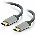 C2G 25ft 4K HDMI Cable with Ethernet - High Speed - In-Wall CL-2 Rated - USB 3.0 - 1 Port(s) - 1 - Twisted Pair 1 thumbnail image
